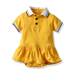 Newborn Baby Girl Ruffles Dress