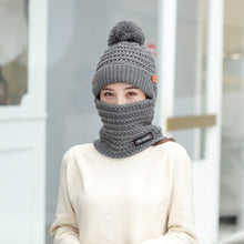 Load image into Gallery viewer, Hat Warm Fur Pompom Cap
