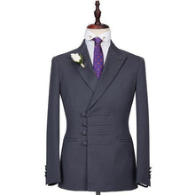 Load image into Gallery viewer, Men Suit Jacket+Pants Latest Designs Double Breasted Two Pieces
