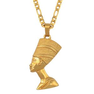 Egyptian Queen Nefertiti Pendant Necklaces