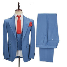 Load image into Gallery viewer, 3 Pieces Tailor-made Suit  CostumeHigh Quality Latest Design
